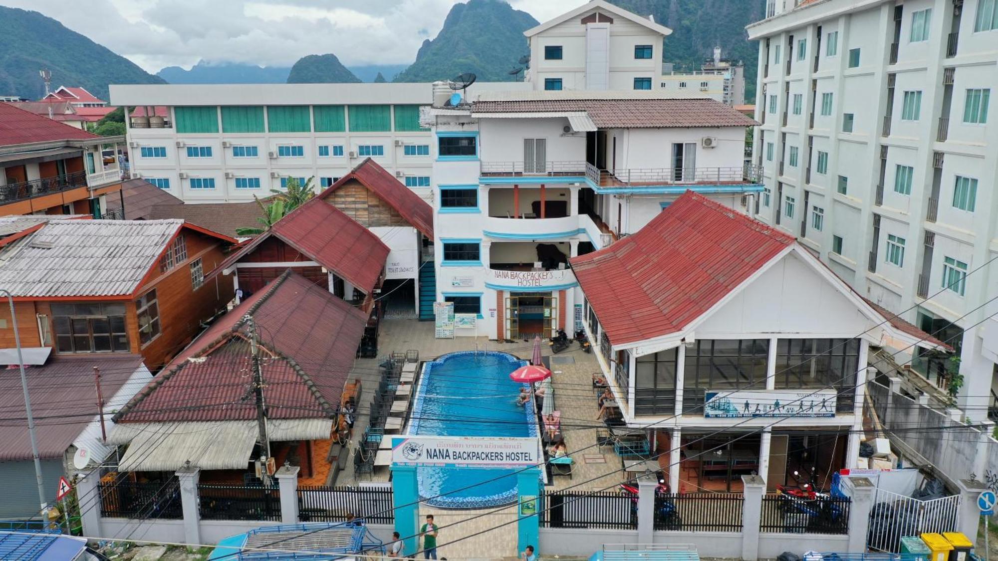 Nana Backpackers Hostel Vang Vieng Εξωτερικό φωτογραφία